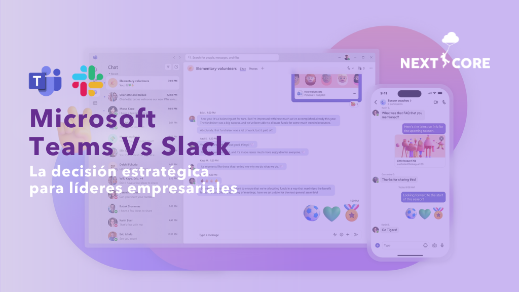 Microsoft Teams vs Slack: La decisión estratégica para líderes empresariales